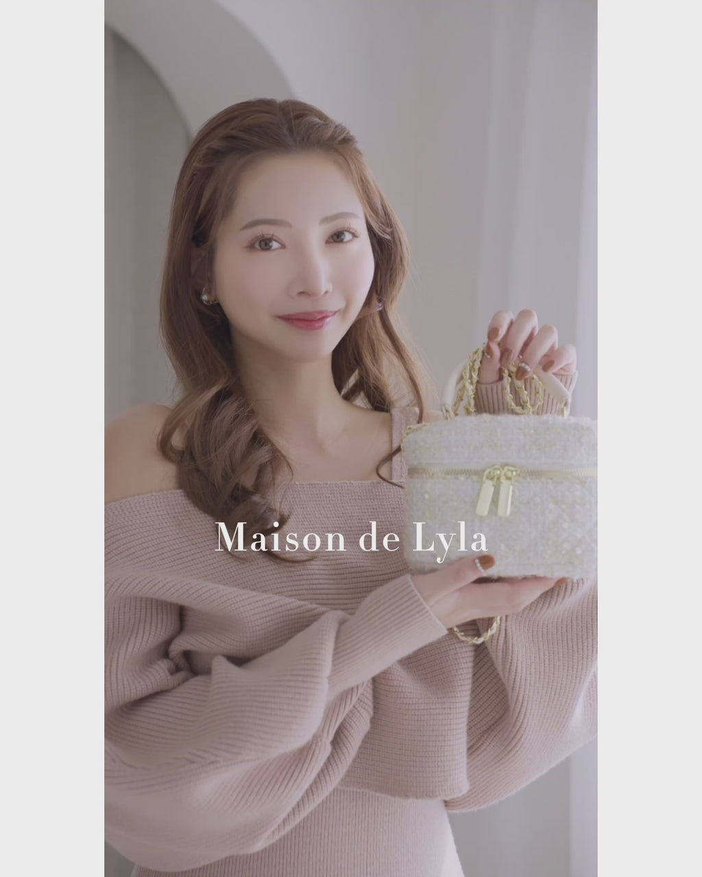 レイヤードニットワンピース AI1003 – Maison de Lyla